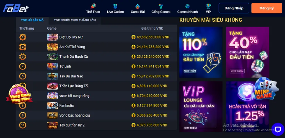 Khuyến mãi chào mừng thành viên mới 8888vnd win